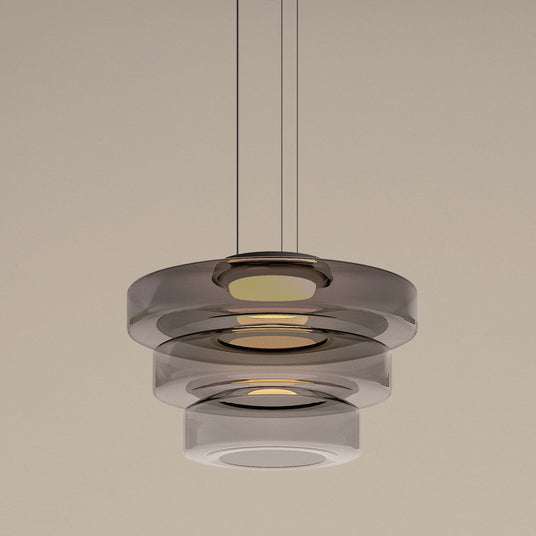 Glass Pendant Lamp Close-Up of Hanging Cord