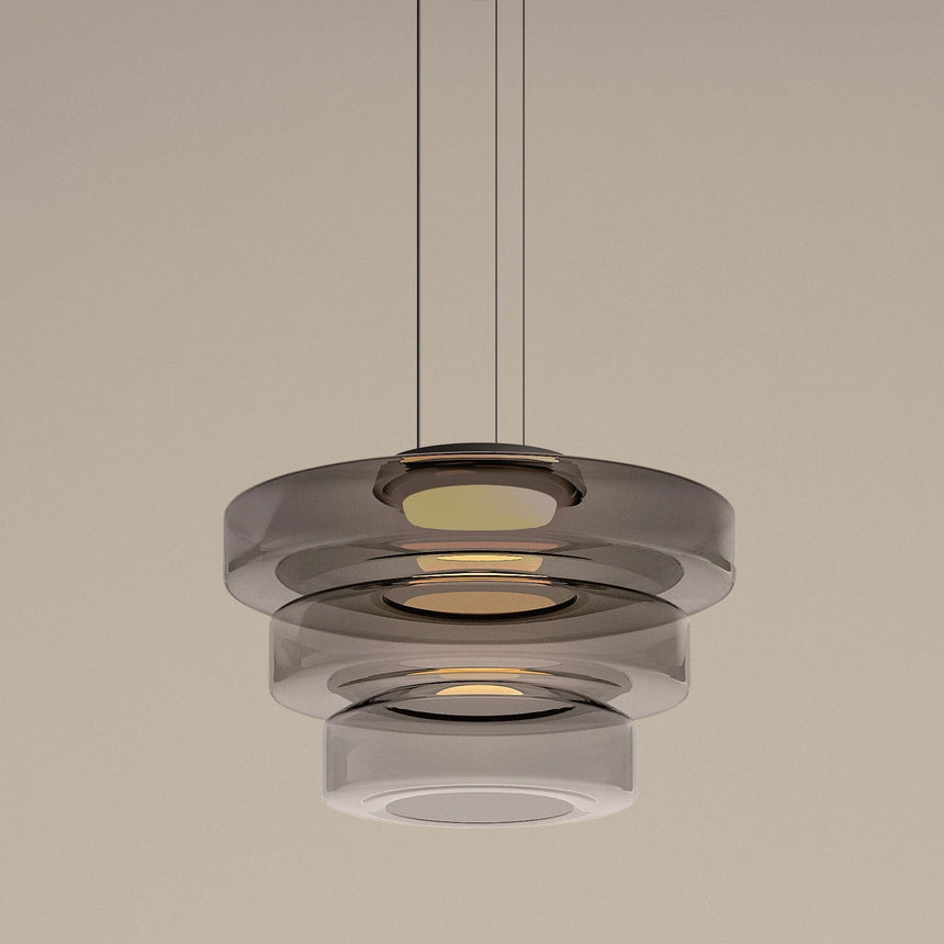 Glass Pendant Lamp Close-Up of Hanging Cord