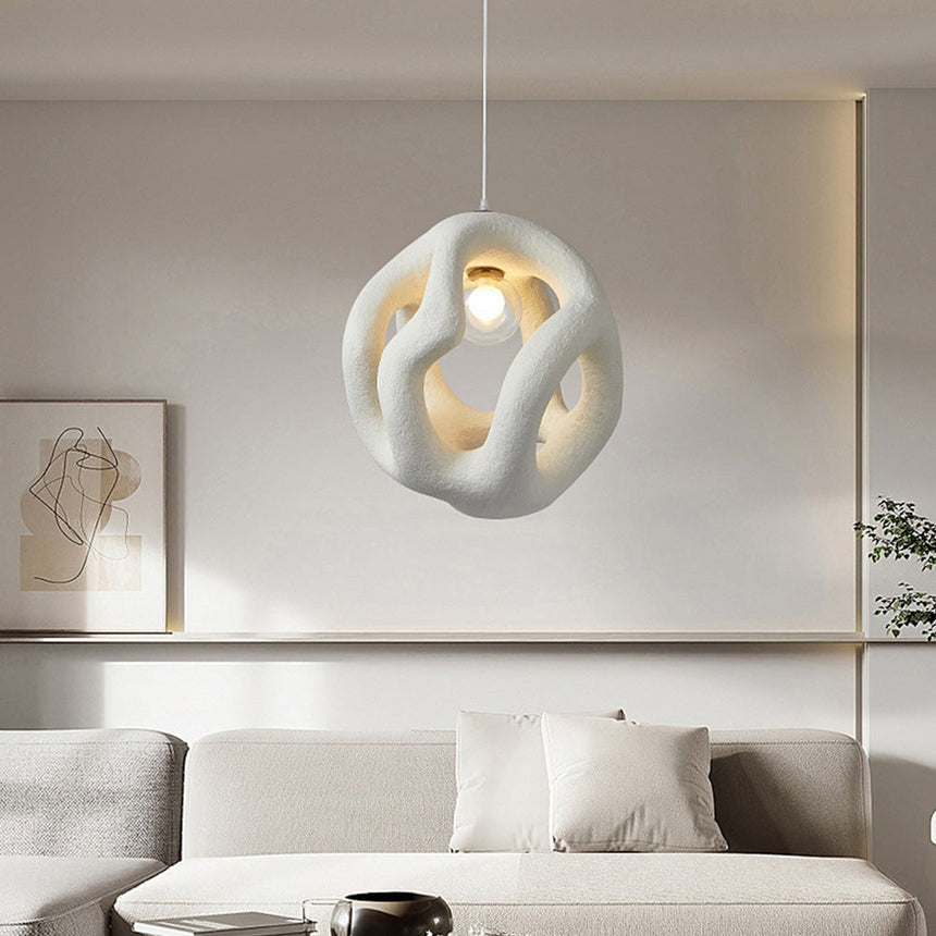 SylvaNord Nordic Minimalist Pendant Lamp Side Angle View - OpalDwell