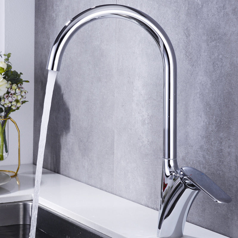 Kitchen tap alternate angle view