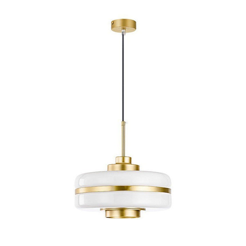 Glass Pendant Light Contemporary Home Accent - OpalDwell