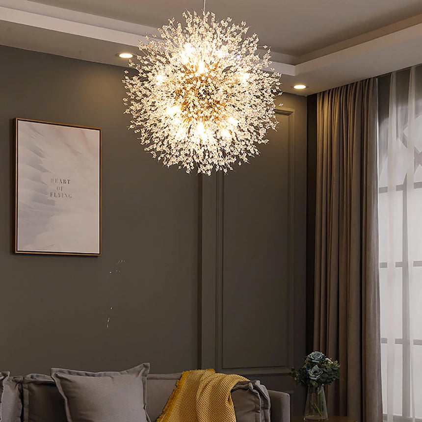 dandelion pendant light size comparison