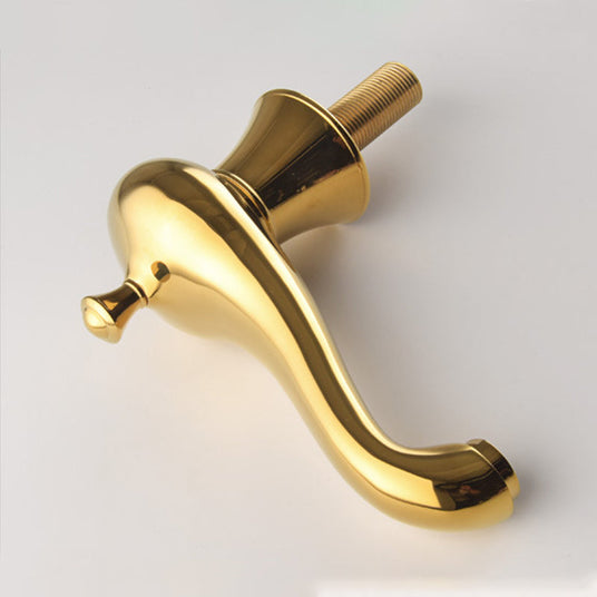 Widespread bathroom faucet with included mounting hardware - two-handle lever design