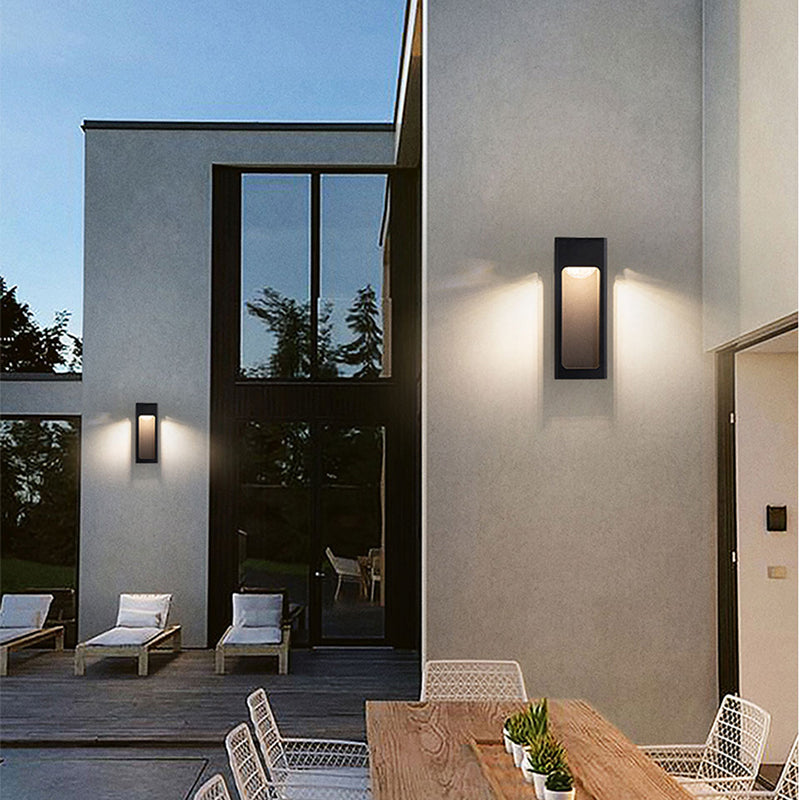 Black Wall Lamp for patio lighting