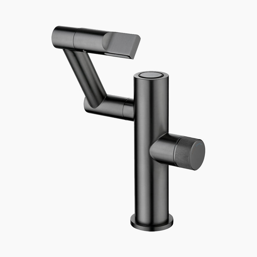 Smart bathroom faucet - multi-angle rotation
