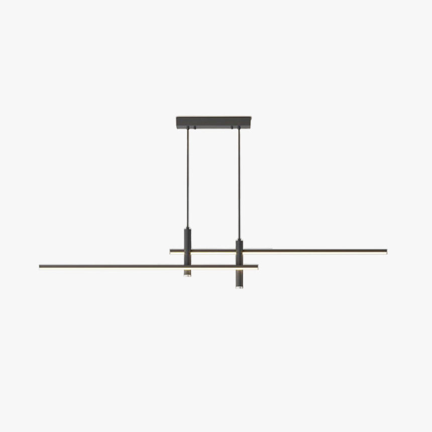 Metal Pendant Light Sleek Linear Silhouette