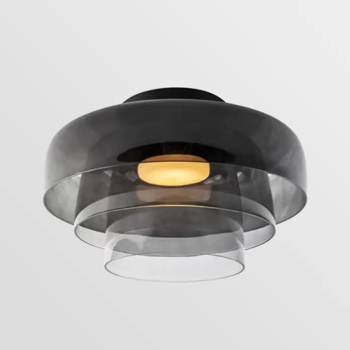 Keiora Nordic Glass Ceiling Lamp