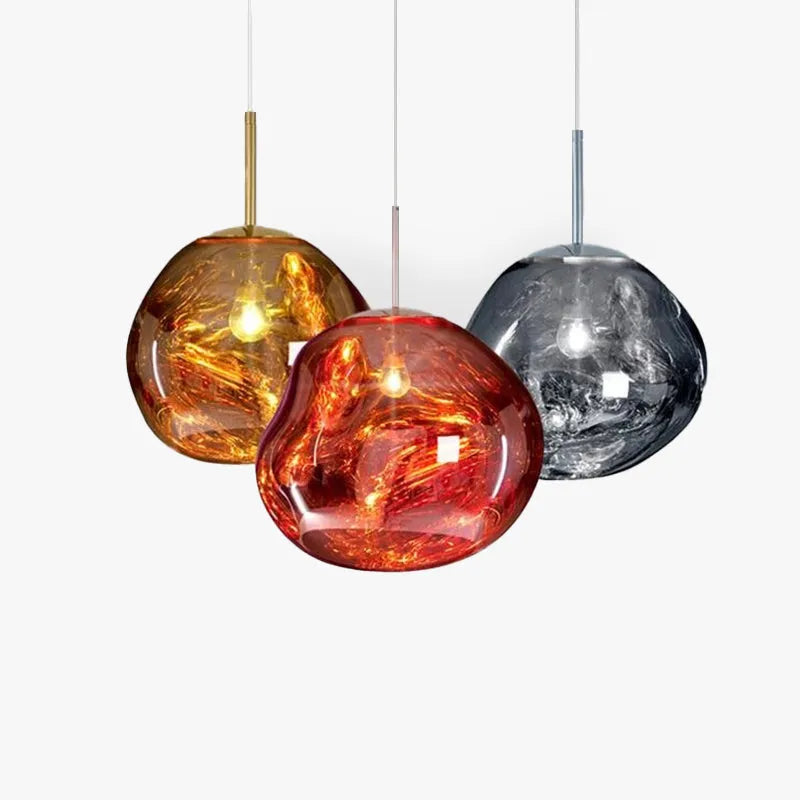 Glass Pendant Light Sleek Modern Silhouette