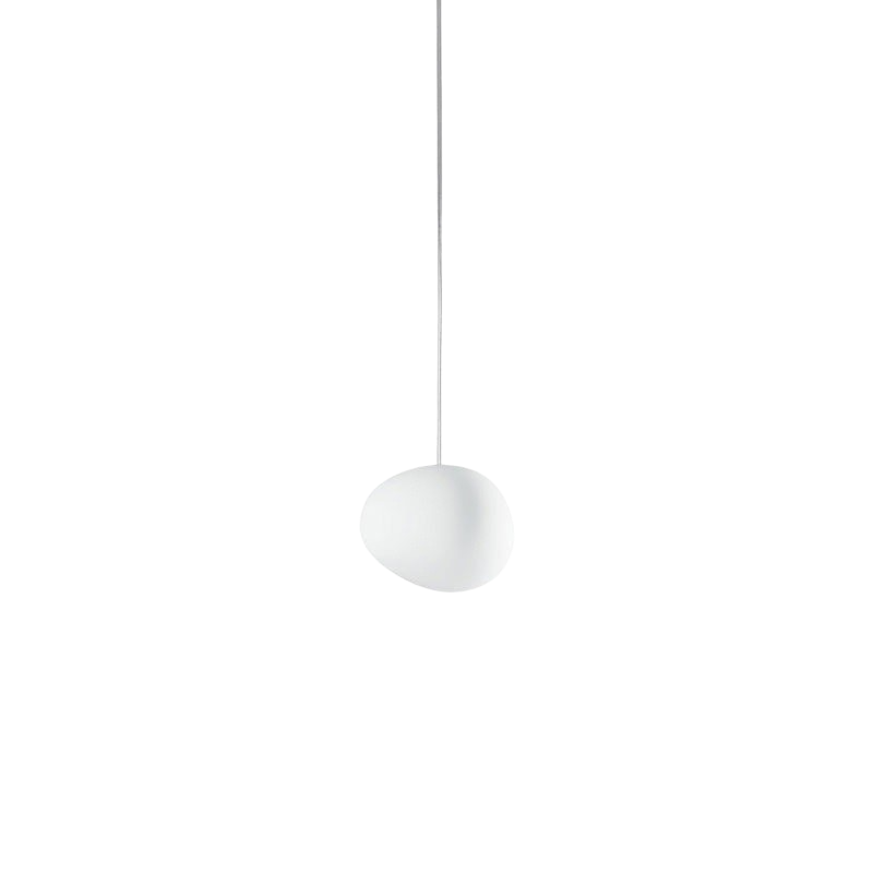 Glass Pendant Light Mirror Finish Detail