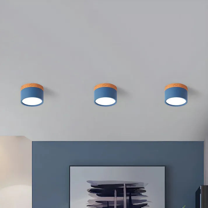 Aluminum Ceiling Light Ambient Lighting View - OroDwell