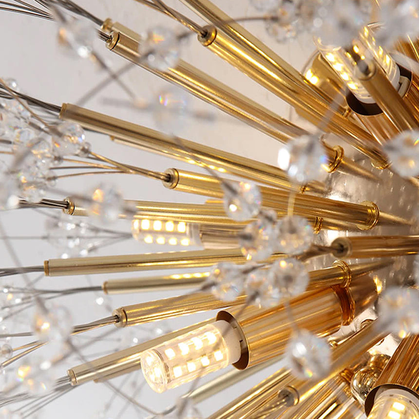 iron body pendant light with led bulbs