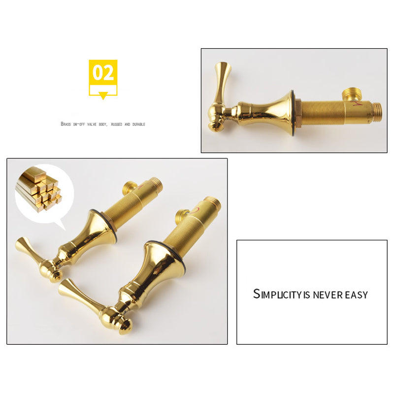 Widespread bathroom faucet for modern bathroom decor