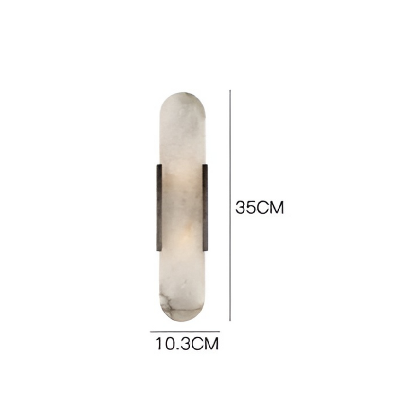 Plated Wall Sconce for Bedroom Accent
