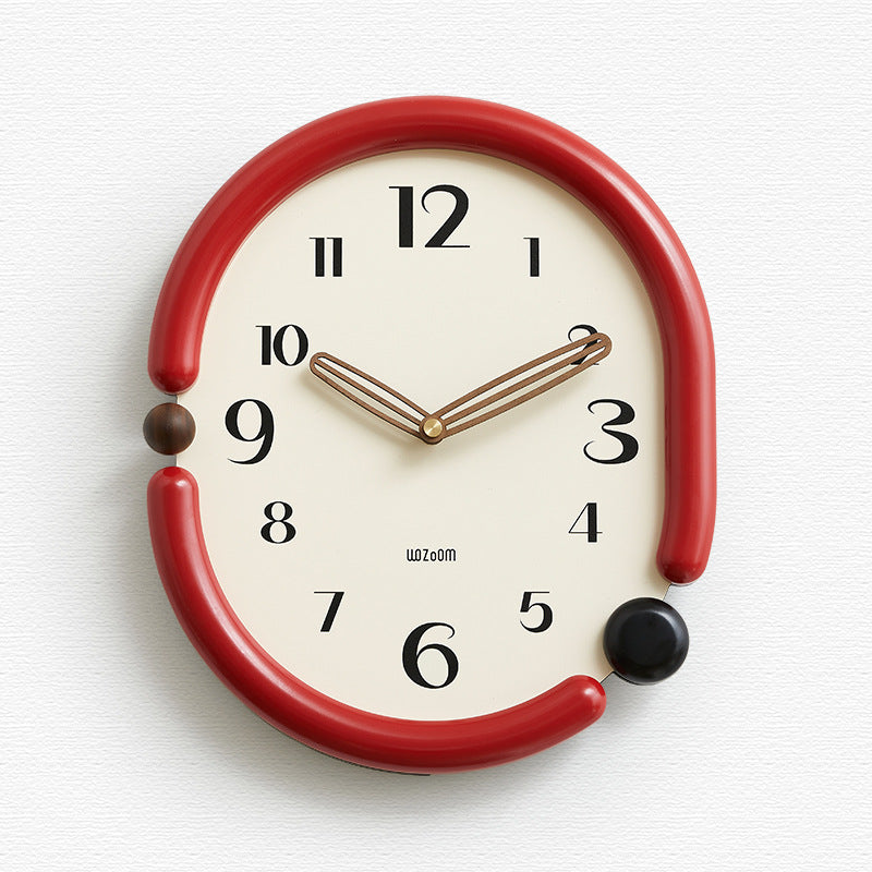 Wall Clock Front Profile View OpalDwell