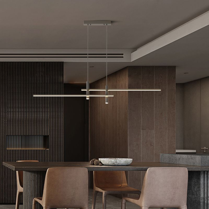 Black Metal Pendant Light Fixture