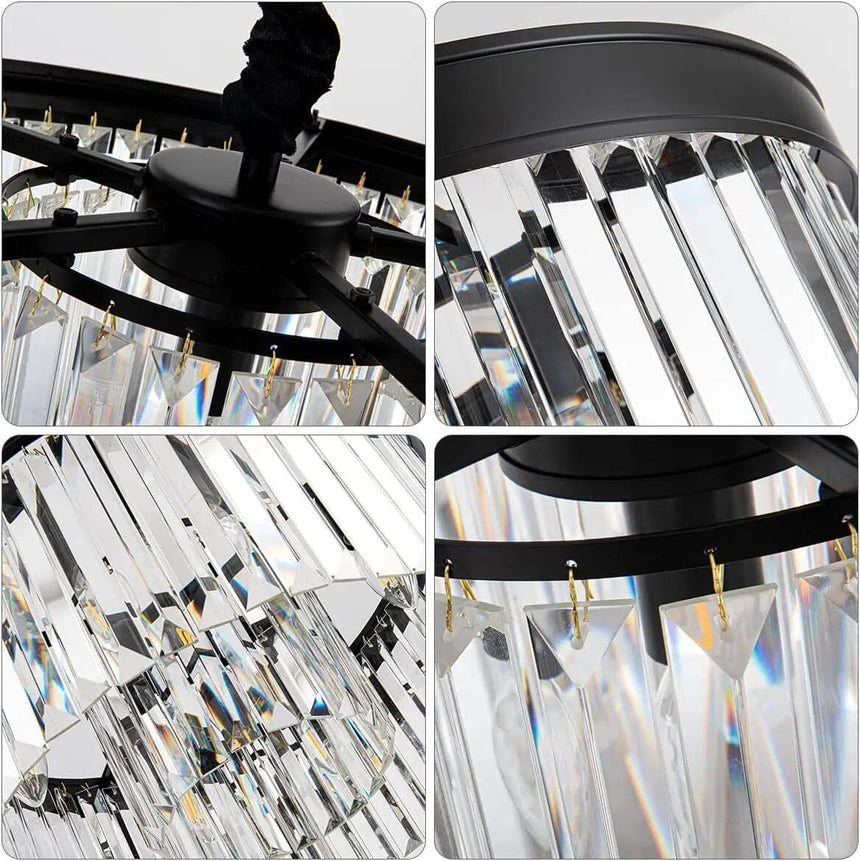 Crystal chandelier size comparison