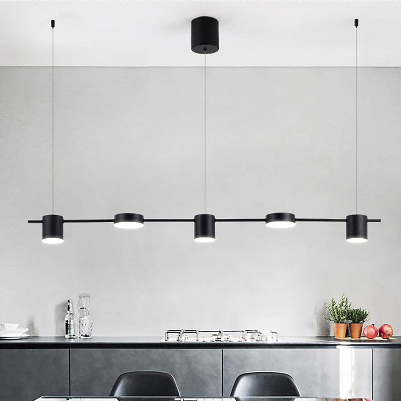 Black Gold Drum Pendant Light for Home Decor Enthusiasts