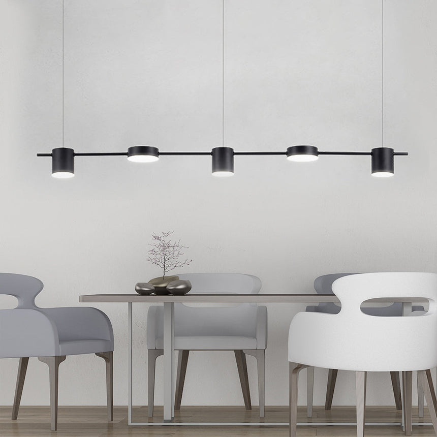 Drum Pendant Light for Living Room Ceiling
