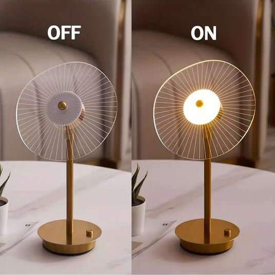 Table Lamp with Adjustable Lighting