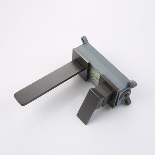 One-Handle Wall-Mount Bathroom Faucet