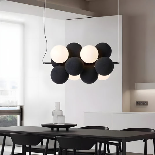 Chandelier - Spherical Sculptural Design Detail