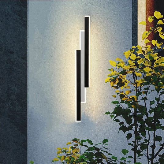Decorative outdoor sconce for home lighting