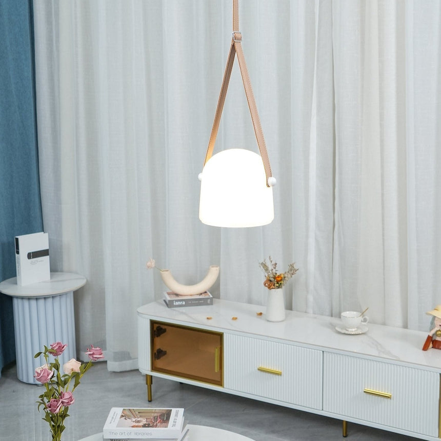 Contemporary Glass Pendant Lamp for Home Interiors
