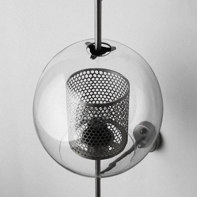 Glass Wall Sconce finish detail – close-up view