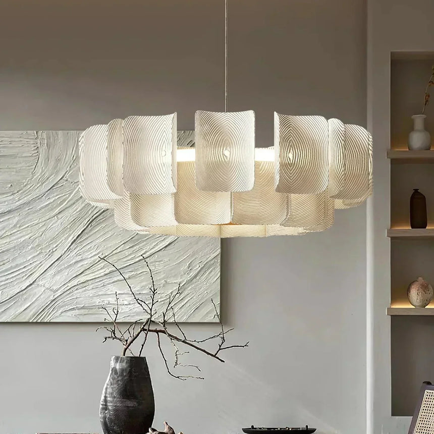 Calista Rattan Chandelier for Living Room