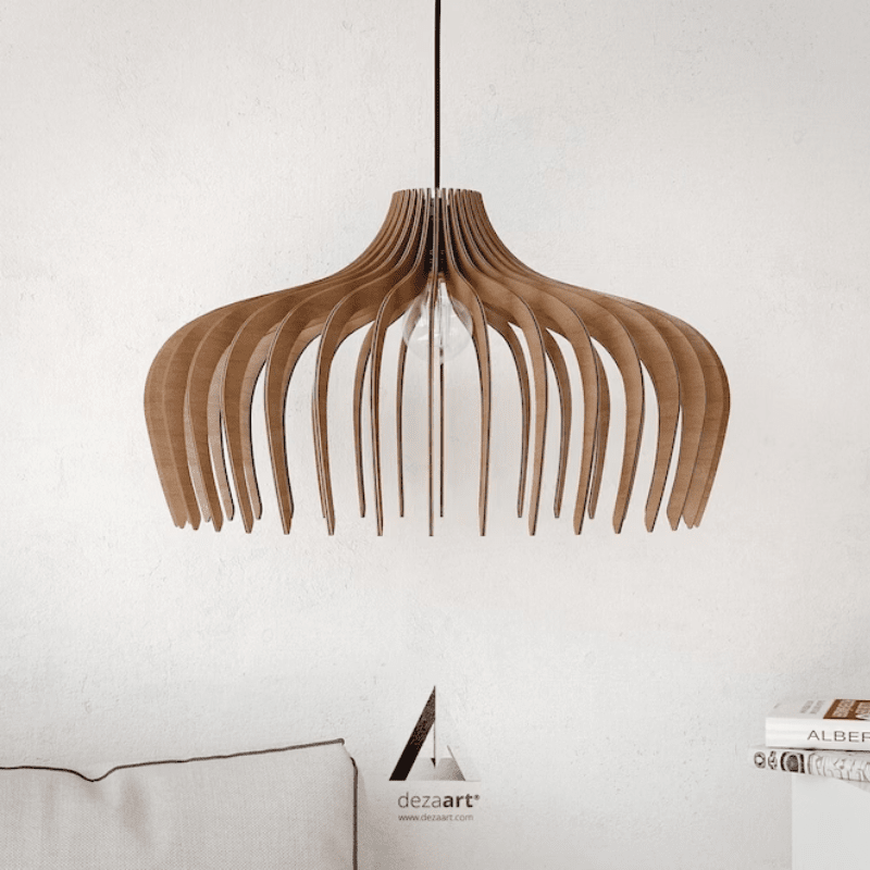 Rowan Wooden Chandelier for Living Room