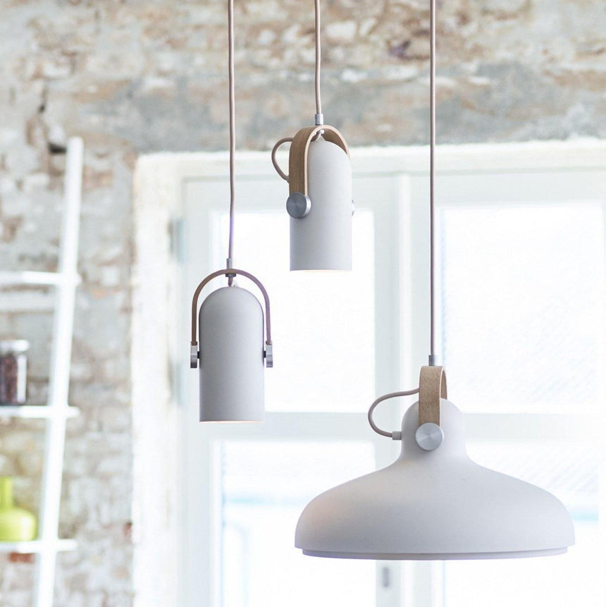 Arc Silhouette Metal Pendant Light Close-Up