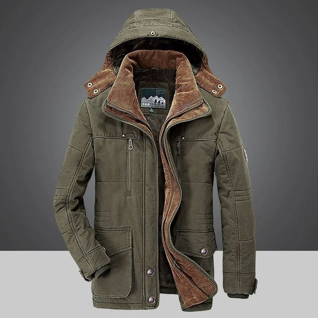 Winter Parka Side Profile View OpalDwell