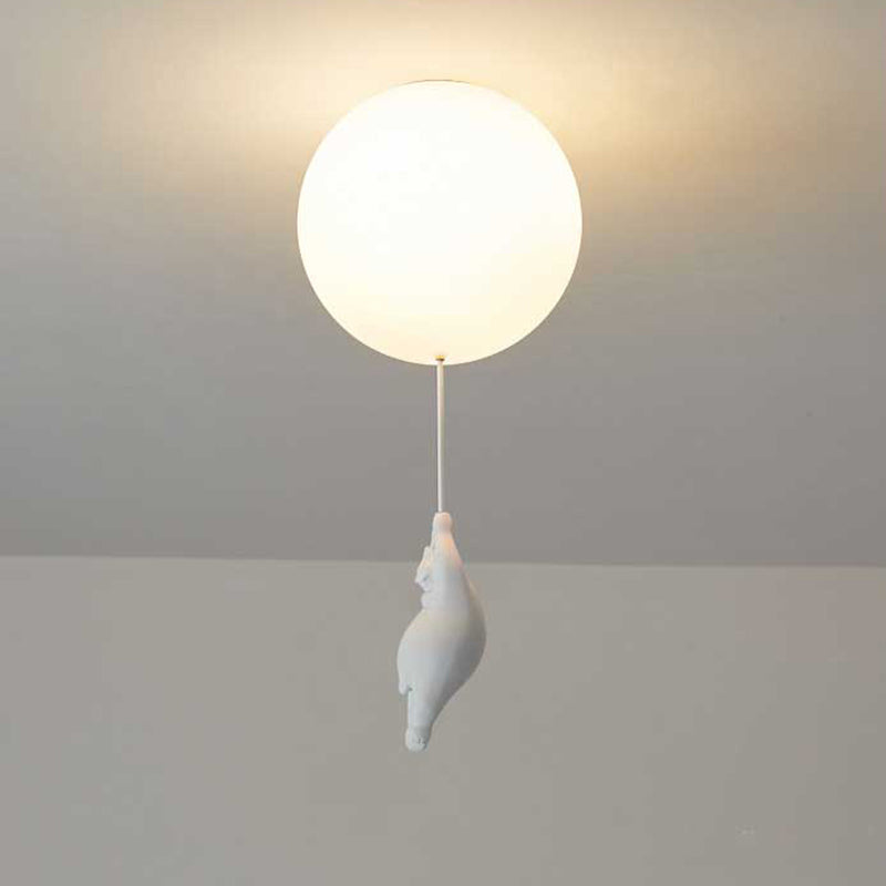 LumiBear Balloon Pendant Light Rear Detail