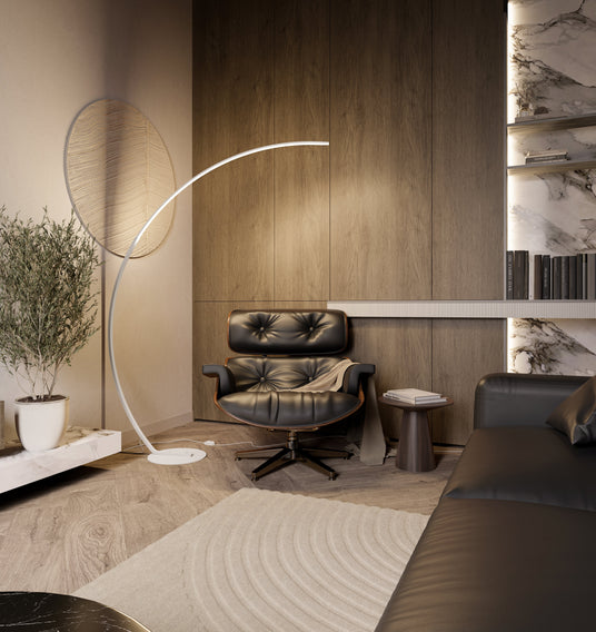 LED Floor Lamp Warm 2700K Ambient Glow