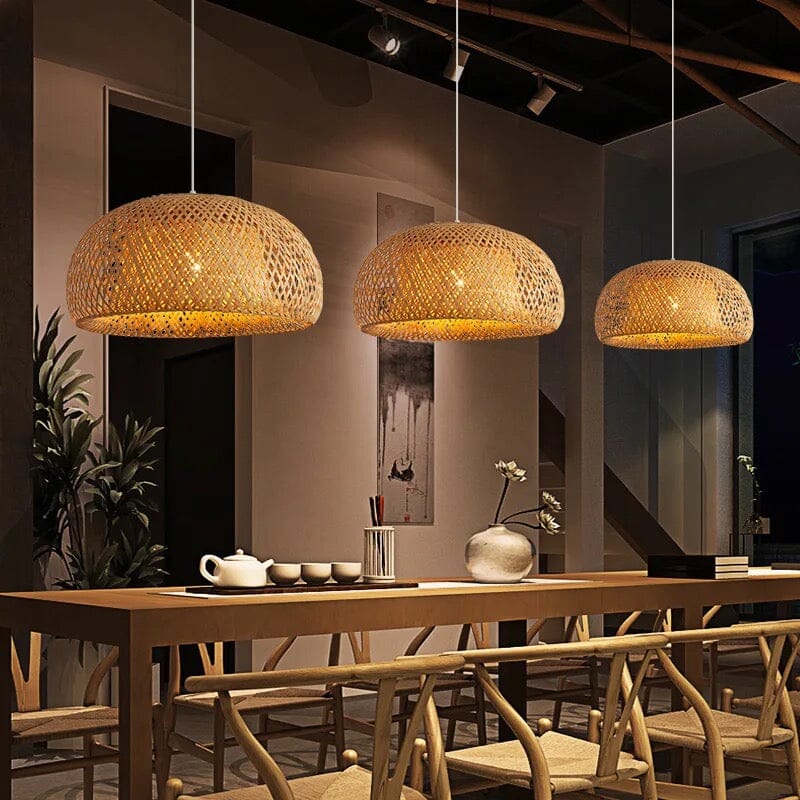 Natural Bamboo Pendant for Home Decor Enthusiasts
