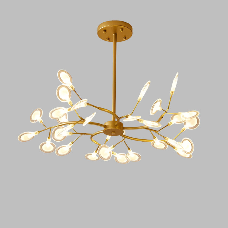 Minimalist chandelier for mid-century homes