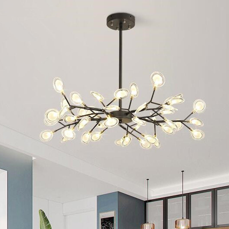 Branch LED chandelier minimalist ceiling light