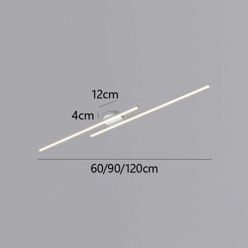 Aluminum LED light for dining area