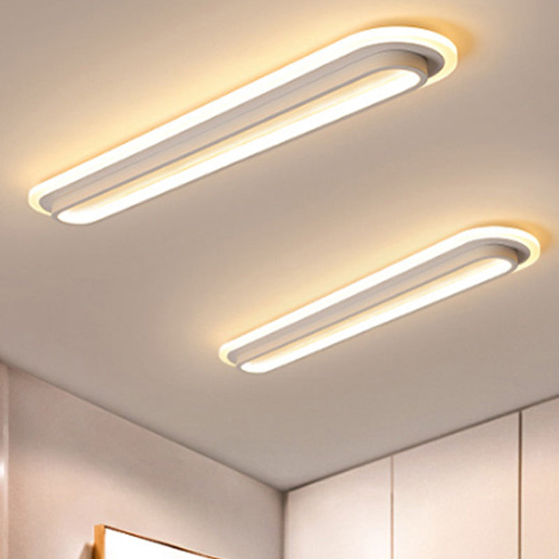 Oval LED Ceiling Light Full Display