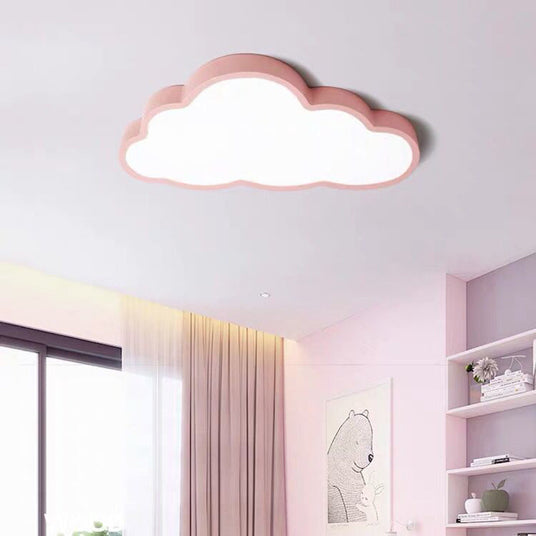 Playful Cloud Design Close-Up View