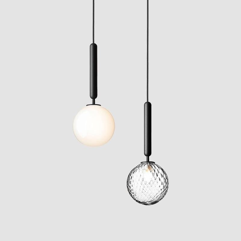 Pendant Lamp Installed Above Dining Table
