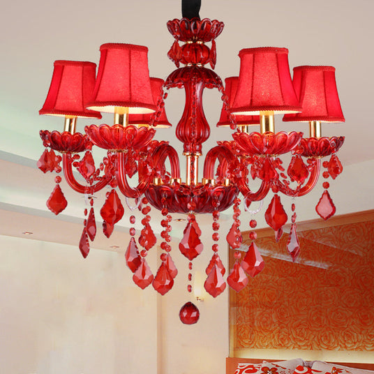 Chandelier 6-Light Configuration Detail View