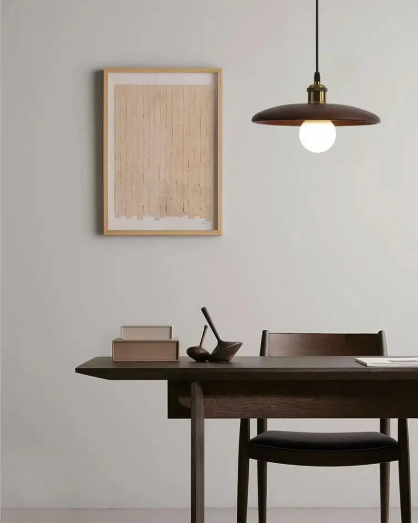 LumaNova Japandi Pendant Light overall product view - OpalDwell