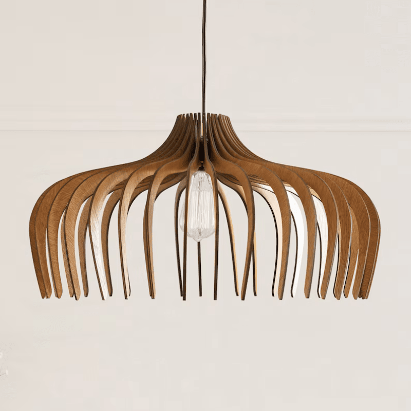 Rowan Wooden Chandelier - Additional View 2