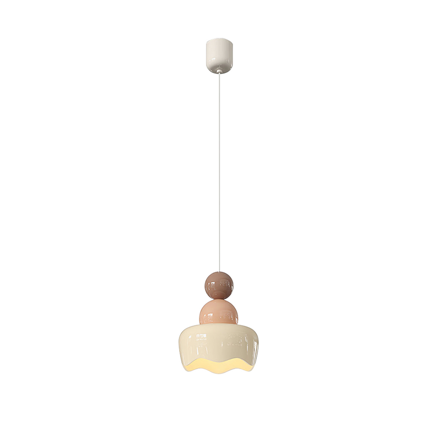 Resin Pendant Light for Small Space Decor