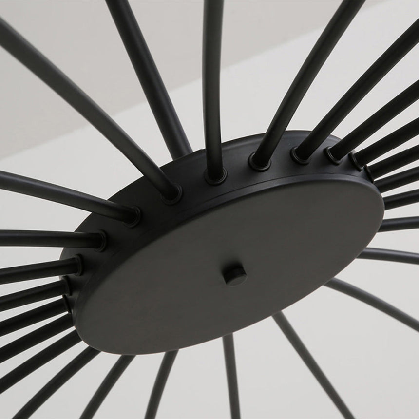 ElaraLuxe Chandelier Fixture Side View