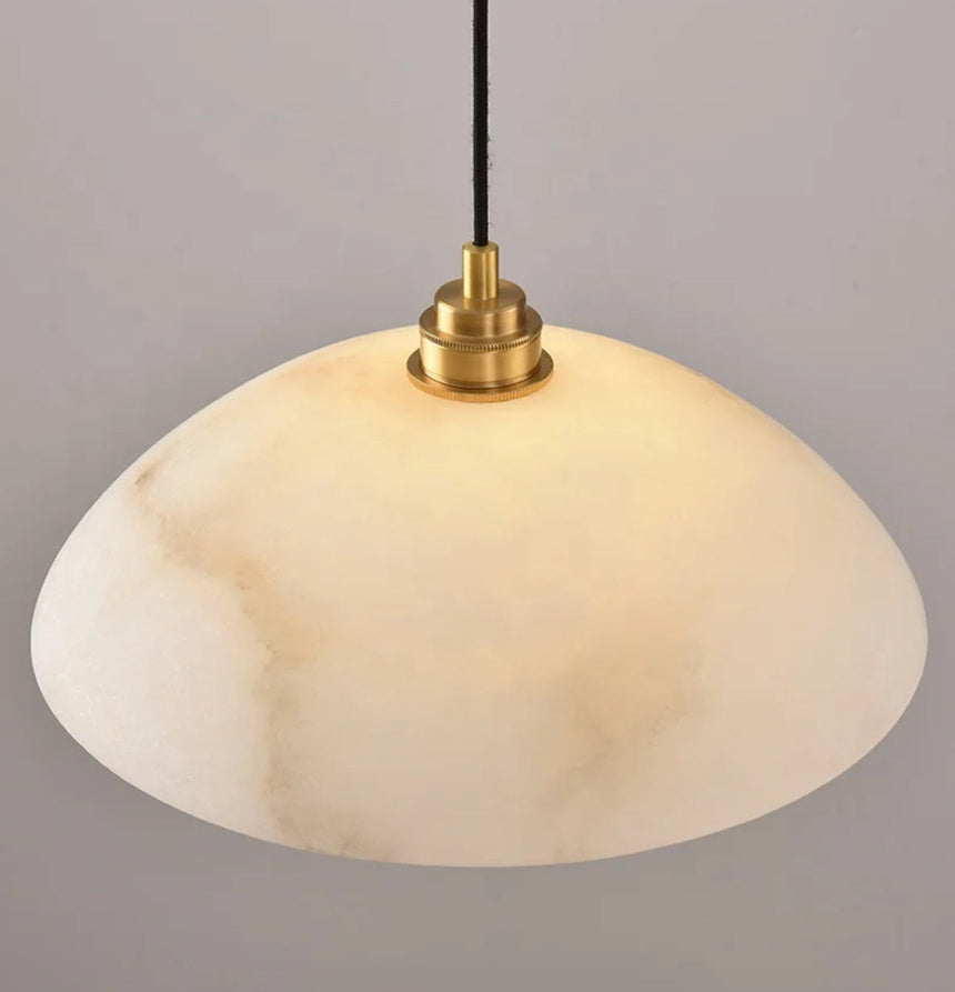 Marble pendant lamp