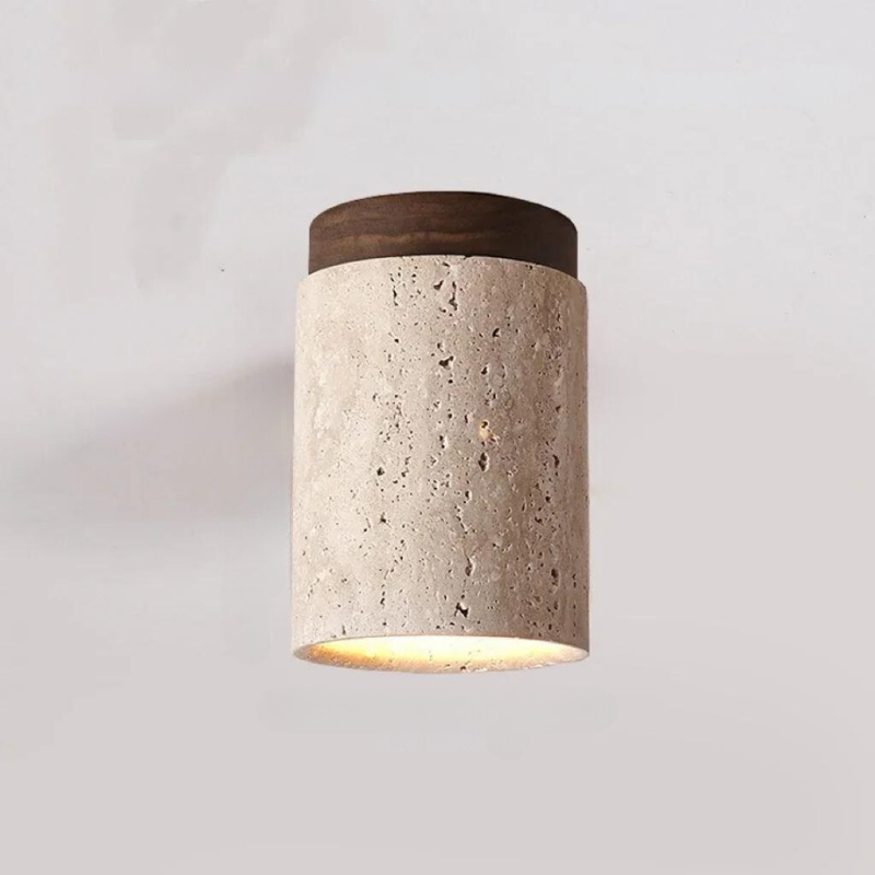 Travertine Chandelier Seamless Décor Integration Design - OpalDwell