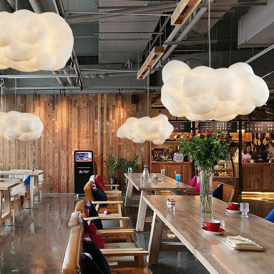 Cloud Shaped Pendant Lamp Size Options Reference