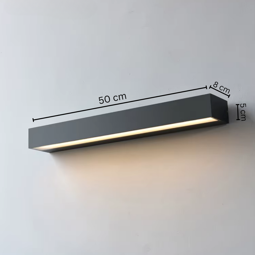 Energy efficient outdoor LED for exterior spaces